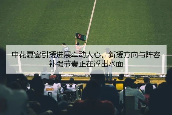 申花夏窗引援进展牵动人心，新援方向与阵容补强节奏正在浮出水面
